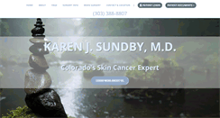 Desktop Screenshot of denverskincancer.com